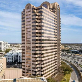 Exterior view of 13155 Noel Road, Galleria Tower Three, Suite 900. Click for details.