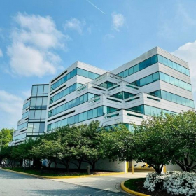 Exterior view of 1451 Rockville Pike, Suite 250, Woodmont Place. Click for details.