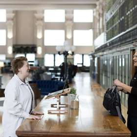 Interior of 400 South 4th Street, Suite 401, Minneapolis Grain Exchnage. Click for details.