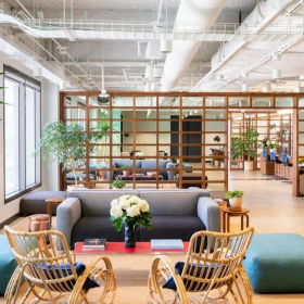 Interior of 611 North Brand Boulevard. Click for details.