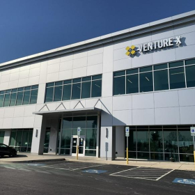 Exterior view of 8865 Stanford Boulevard, Suite 202. Click for details.