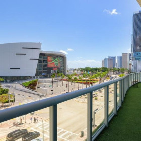 Exterior image of 888 Biscayne Boulevard, Suite 505. Click for details.