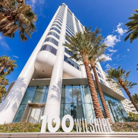 Exterior view of 100 Wilshire Boulevard, Suite 700. Click for details.