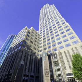 Exterior view of 101 Hudson Street, 21st Floor. Click for details.