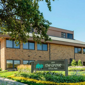 Offices at 2100 Manchester Road, The Grove Office Park. Click for details.