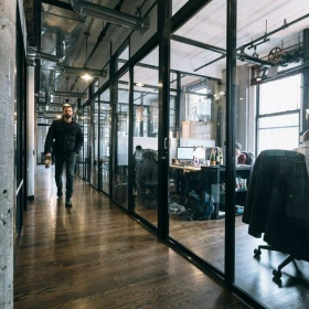 Interior of 22 Cortlandt Street, New York. Click for details.