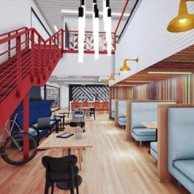 Interior of 515 South Flower Street, 18th and 19th Floors. Click for details.