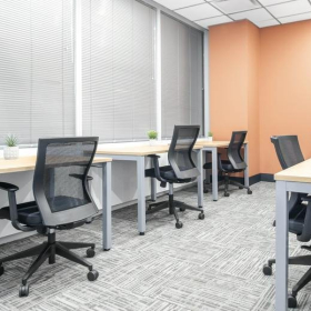 Ergonomic workstations in a bright, open-plan office layout at 5255, Yonge Street.. Click for details.
