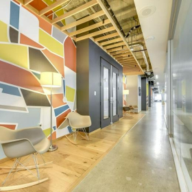 Interior of 98 San Jacinto Boulevard, 4th Floor. Click for details.