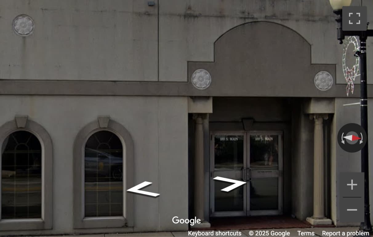 Street View image of 100 South Main Street, 1st & Lower Floor, Greensburg, Indiana