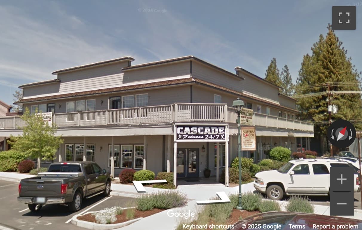 Street View image of 207 North Fir Street, 2nd Floor, Sisters, Oregon