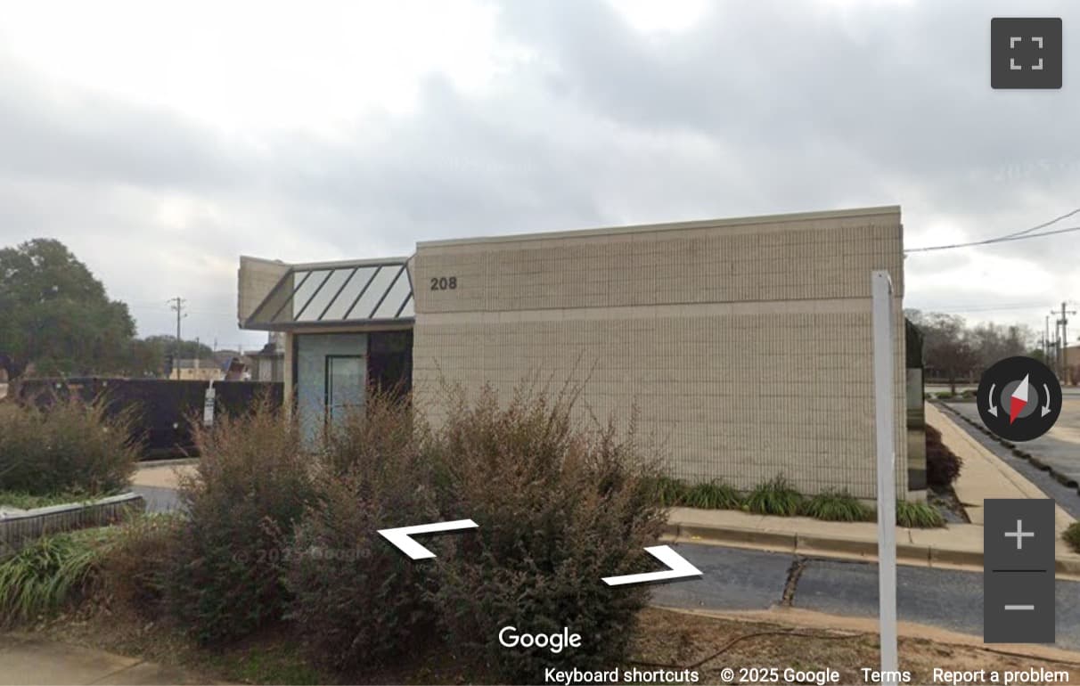 Street View image of 208 West Hampton Avenue, 1st Floor, Sumter, South Carolina