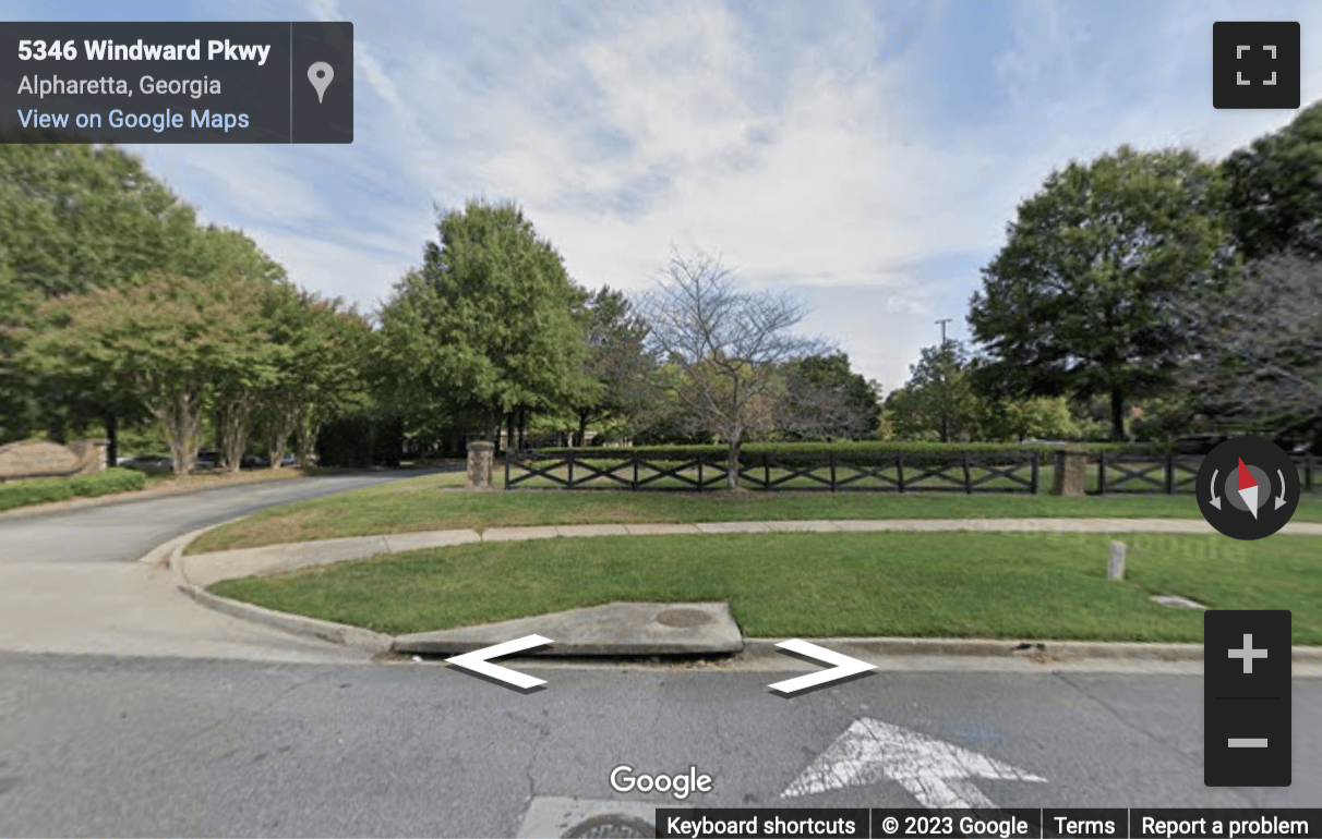 Street View image of 12600 Deerfield Parkway, Suite 100, Deerfield Center, Atlanta, Georgia, USA