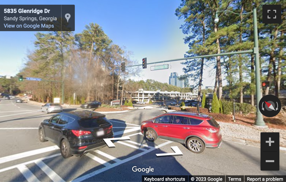 Street View image of 5825 Glenridge Drive, Building 3, Suite 101, Atlanta, Georgia, USA