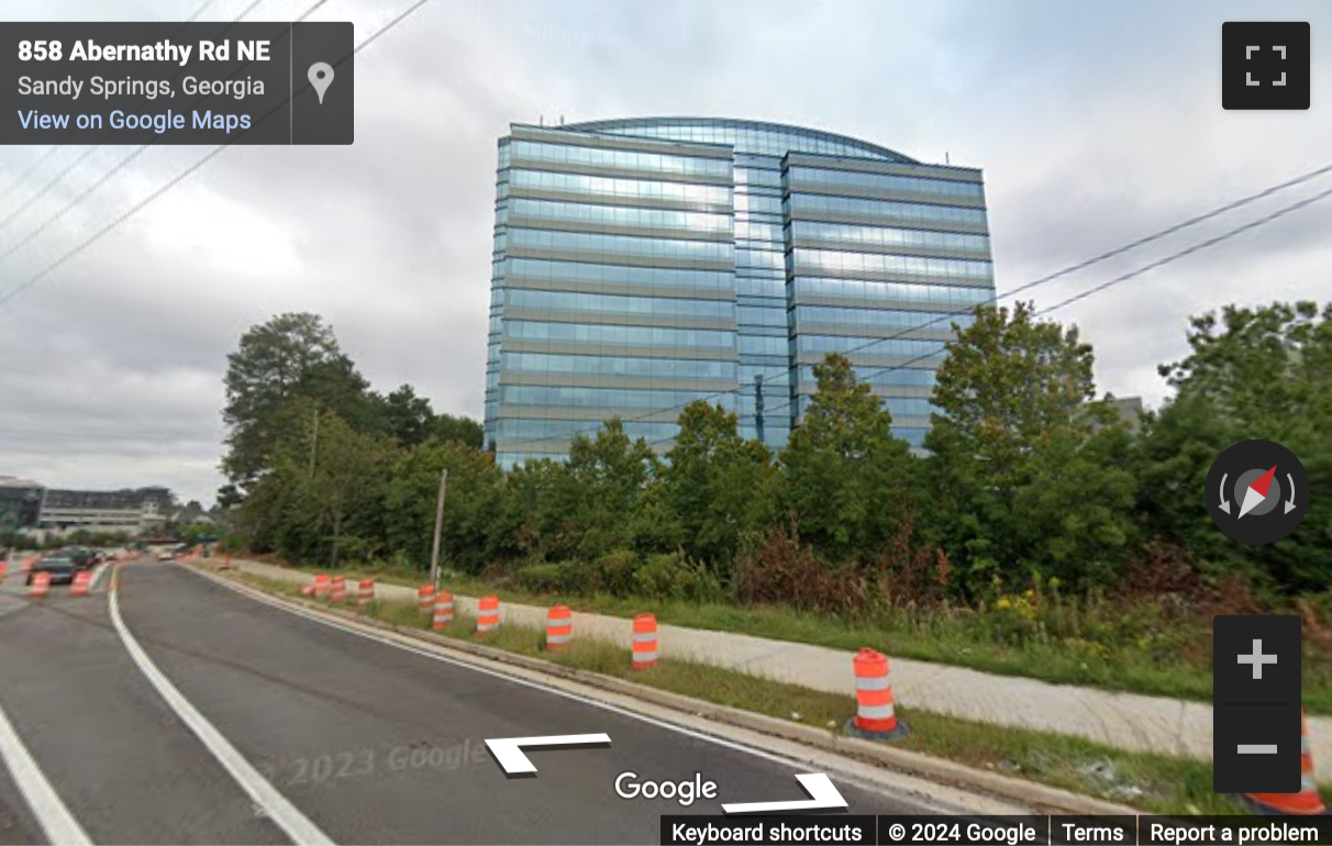 Street View image of 1 Glenlake Parkway, Suite 700, One Glenlake Center, Atlanta, Georgia, USA