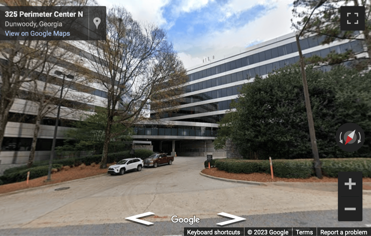 Street View image of 303 Perimeter Center North, Suite 300, Atlanta, Georgia, USA