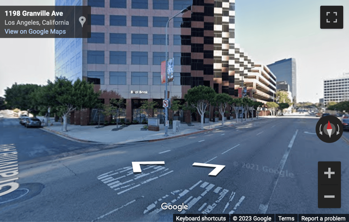 Street View image of 11755 Wilshire Blvd, Suite 1250, Los Angeles, California, USA