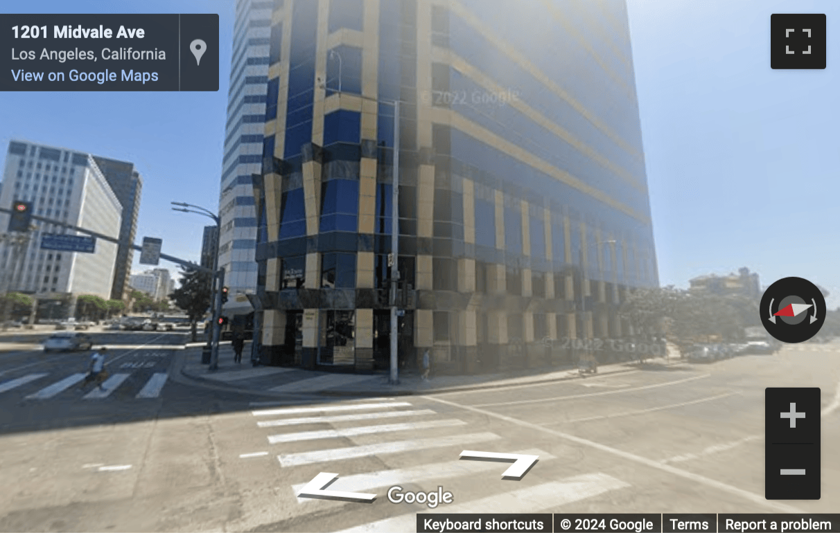 Street View image of 10940 Wilshire Blvd, Suite 1600, Tower Executive Suites, Los Angeles, California, USA