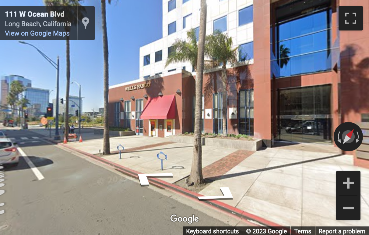 Street View image of 111 West Ocean Blvd. , 4th Floor, Long Beach, California, USA