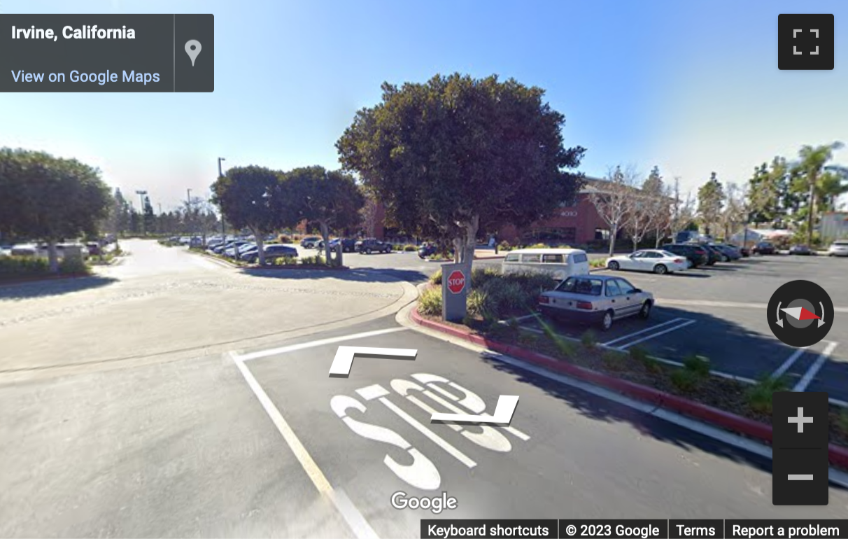 Street View image of 4000 Barranca Parkway, Suite 250, Centerstone Plaza, Irvine, California, USA