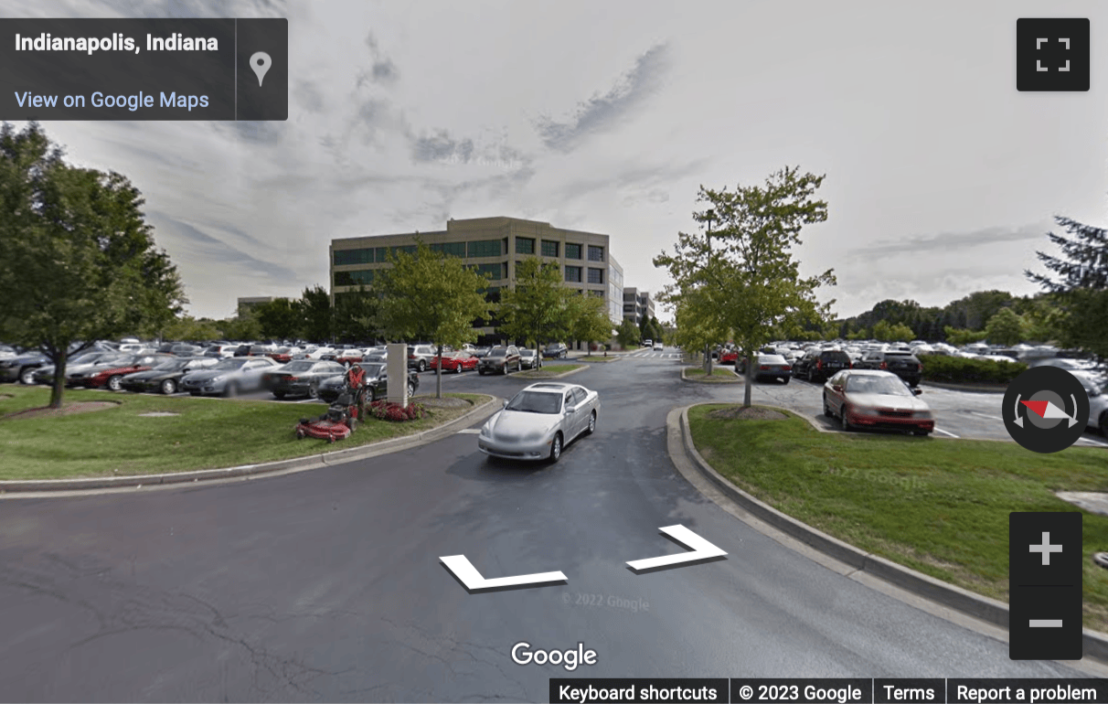 Street View image of 450 East 96th Street, 3 Parkwood Crossing, Suite 500, Indianapolis, Indiana, USA