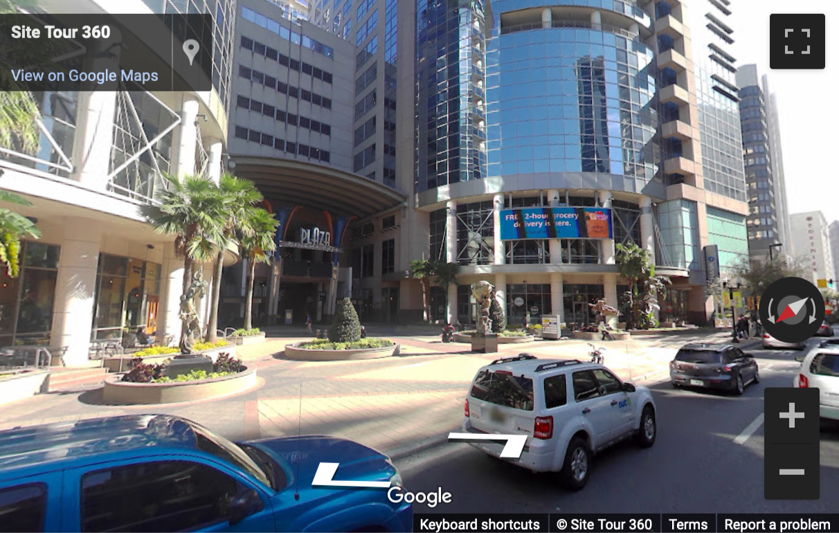 Street View image of 121 S Orange Avenue, North Tower, Suite 1500, Orlando, Florida, USA