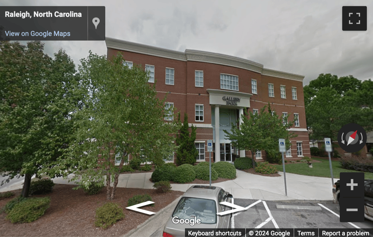 Street View image of 4030 Wake Forest Road, Suite 300, Raleigh, North Carolina, USA