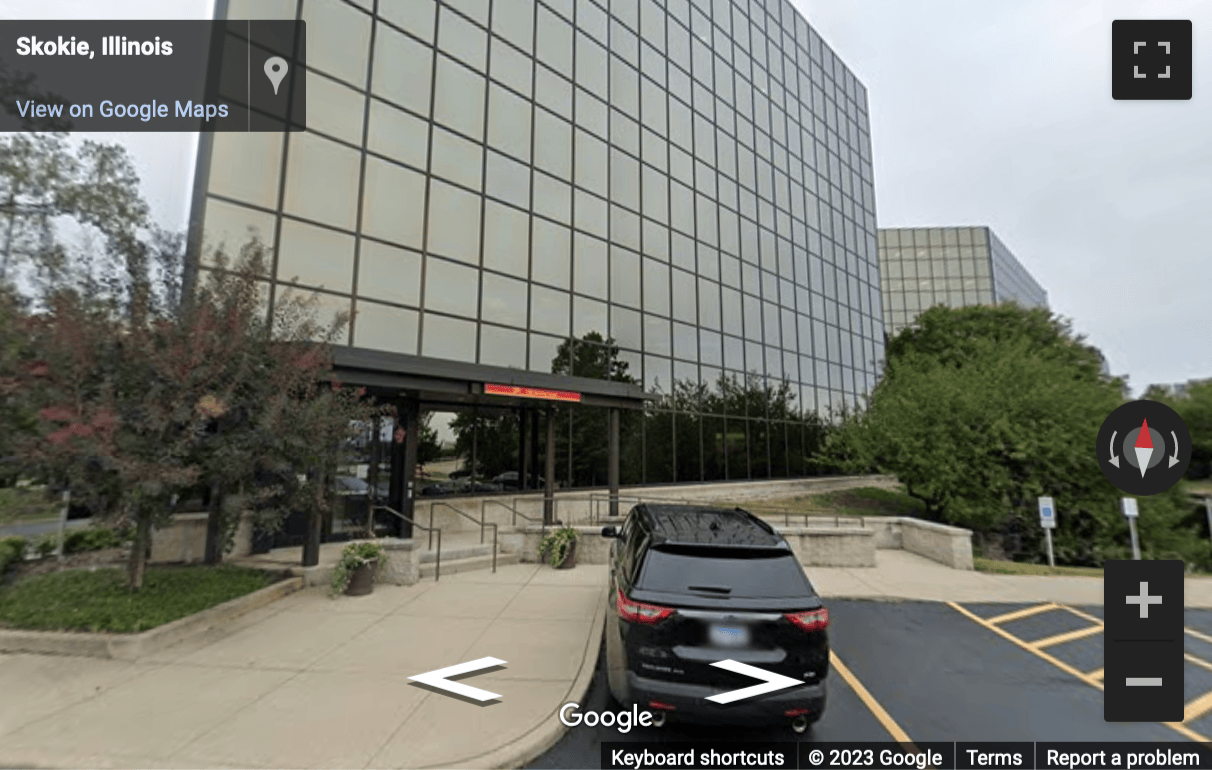 Street View image of Old Orchard, 5250 Old Orchard, Suite 300, Skokie, Illinois, USA