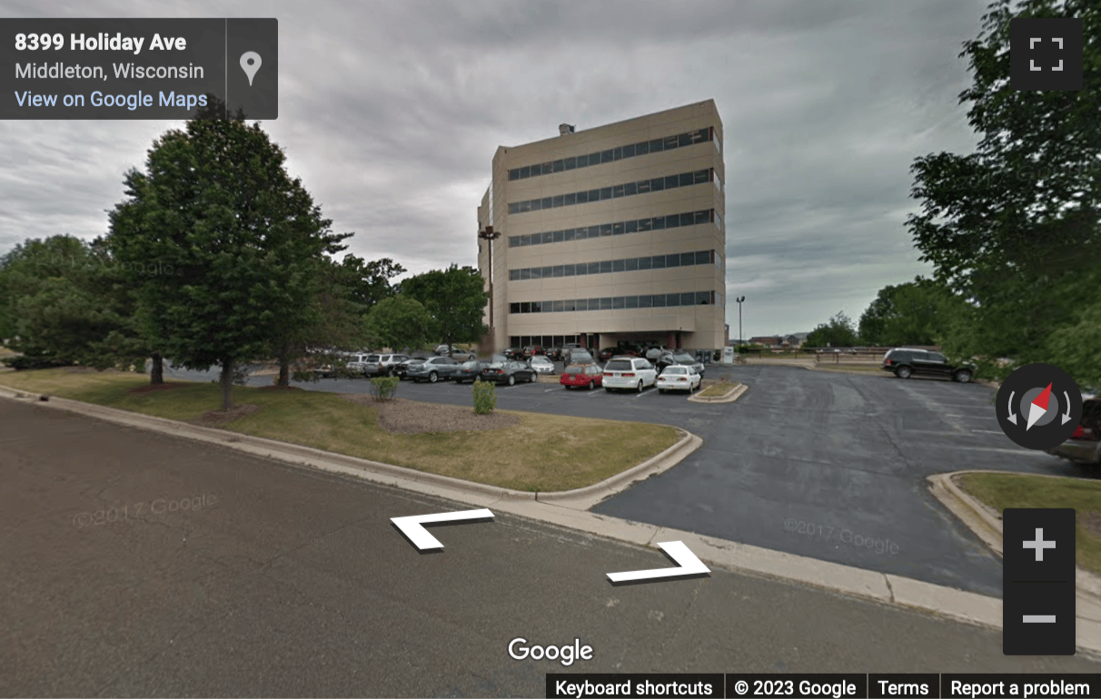 Street View image of 8383 Greenway Blvd, Suite 600, Middleton, Wisconsin, USA