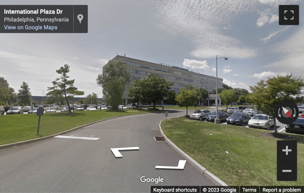 Street View image of 1 International Plaza, International Plaza Drive, Philadelphia, Pennsylvania, USA