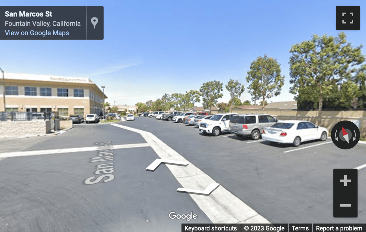 Street View image of 18426 Brookhurst Street, Fountain Valley, California, USA