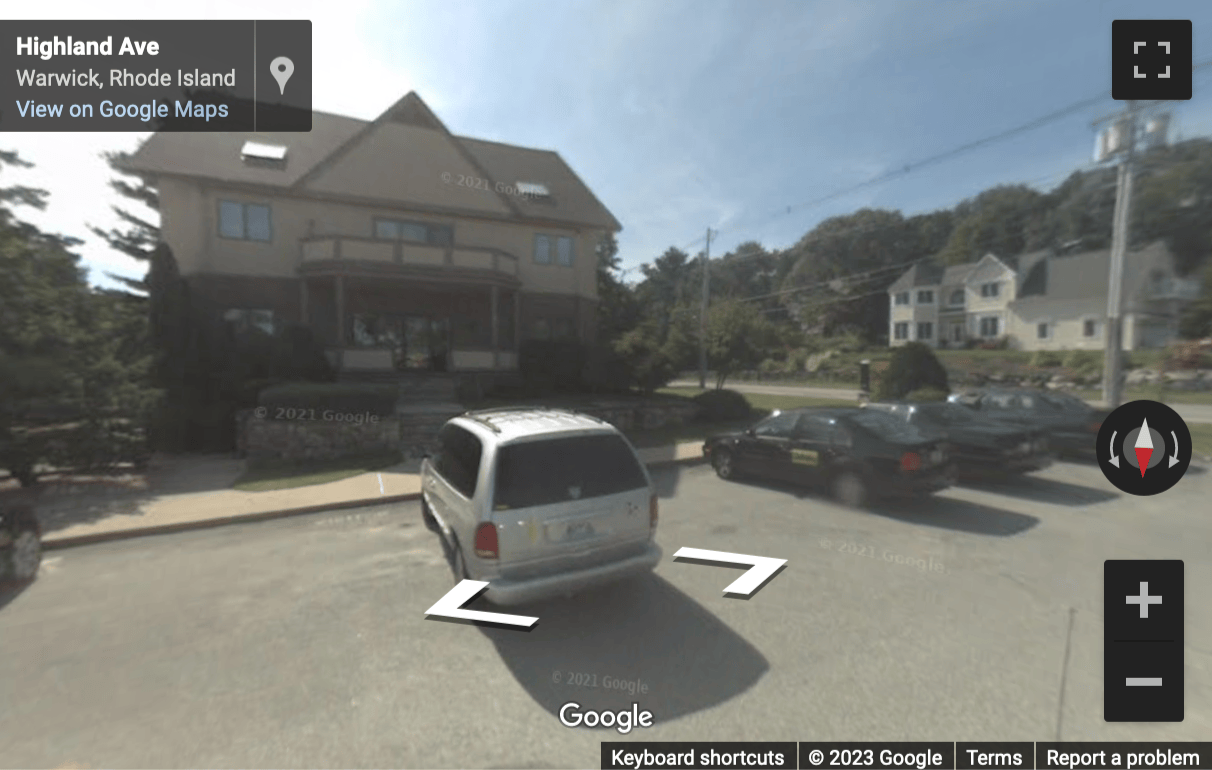Street View image of 3970 Post Road, Warwick, Rhode Island, USA