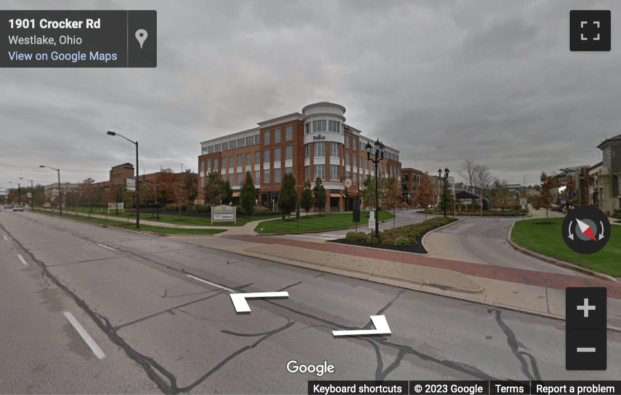 Street View image of 159 Crocker Park Boulevard, 4th Floor, Westlake, Ohio, USA