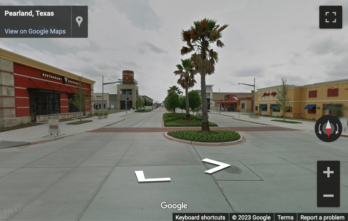 Street View image of 11200 Broadway, Suite 2743, Pearland, Texas, USA