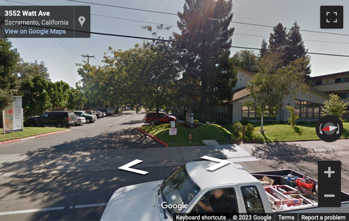 Street View image of 3550 Watt Avenue, Suite 140, Sacramento, California, USA