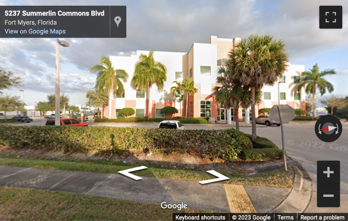 Street View image of 5237 Summerlin Commons Blvd, Fort Myers, Florida, USA