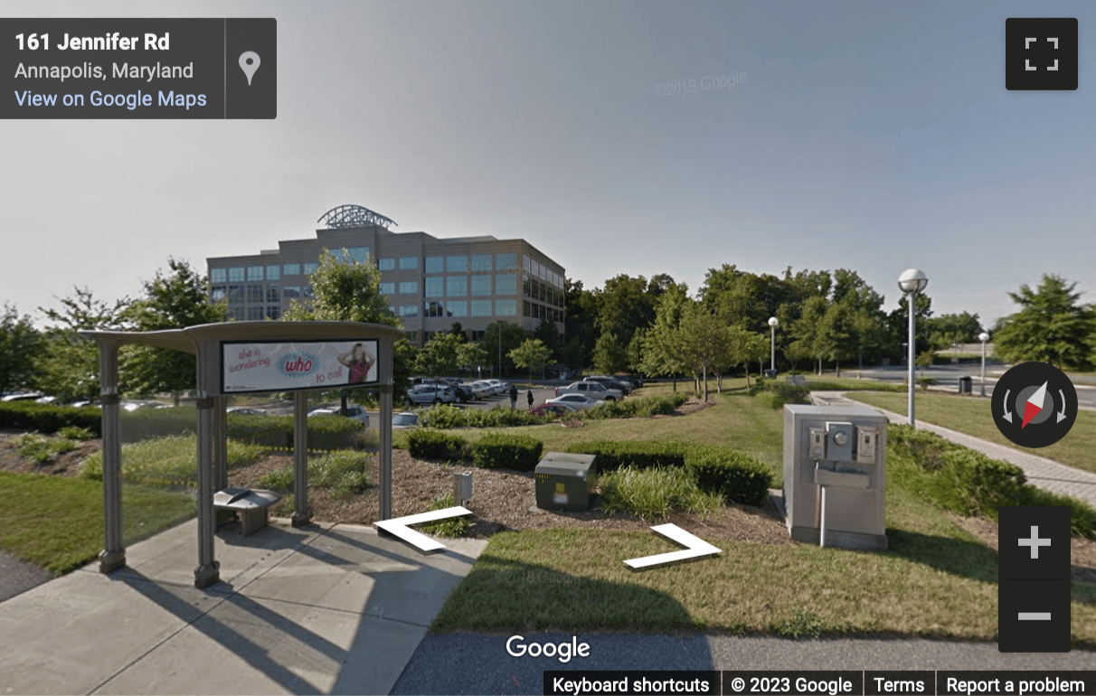 Street View image of 1997 Annapolis Exchange Parkway, Suite 300, Annapolis, Maryland, USA