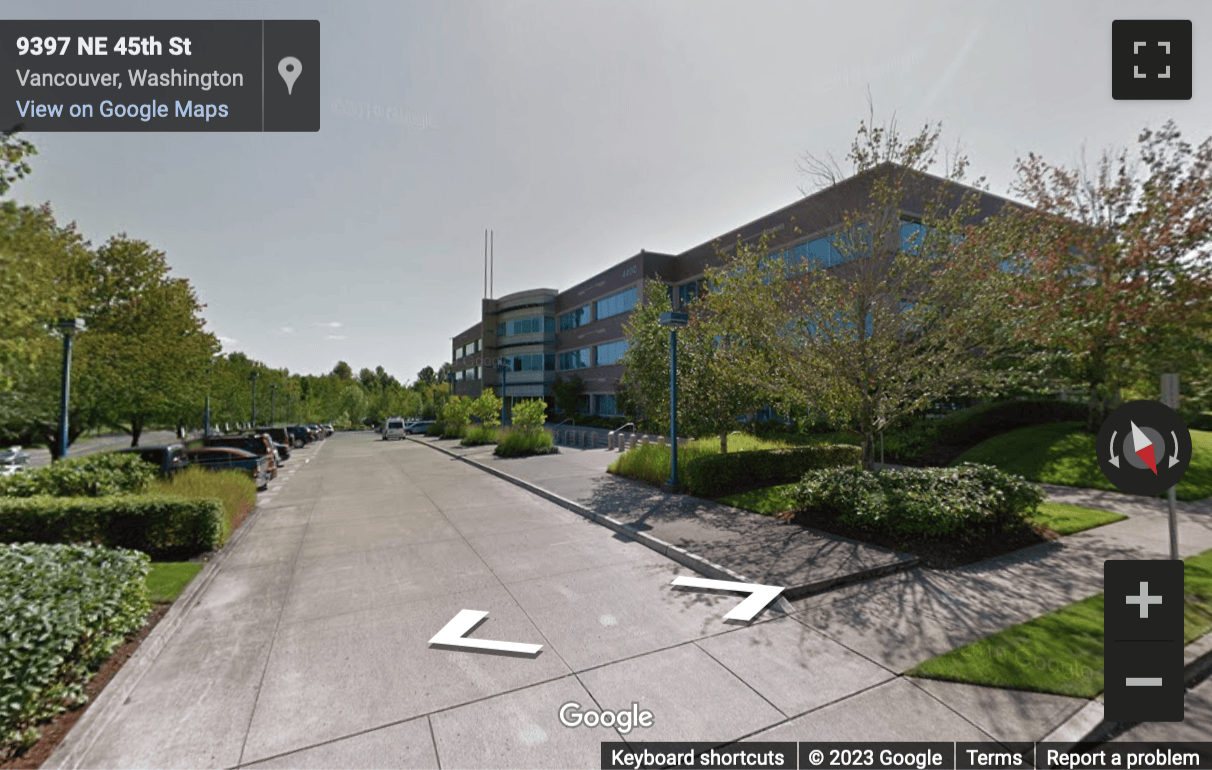 Street View image of 4400 NE 77th Avenue, Suite 275, Vancouver, Washington, USA