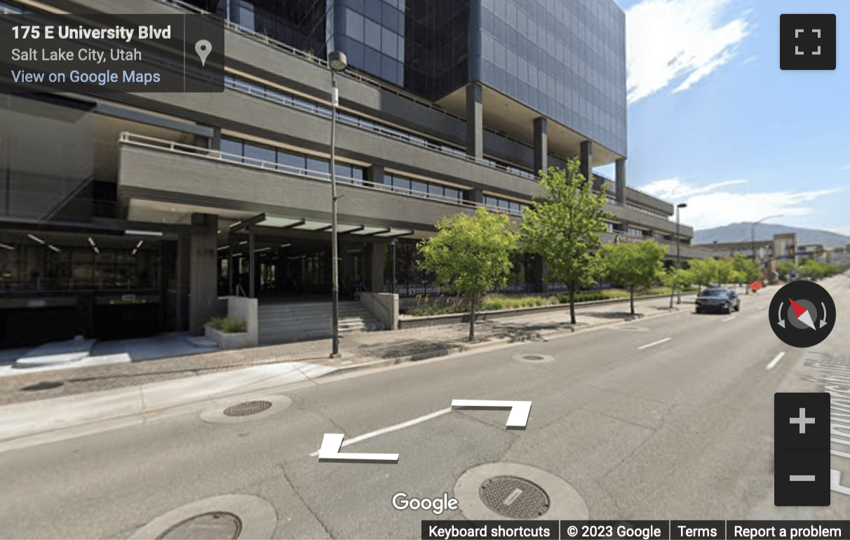 Street View image of City Center, 175 E 400 S, Salt Lake City, Utah, USA
