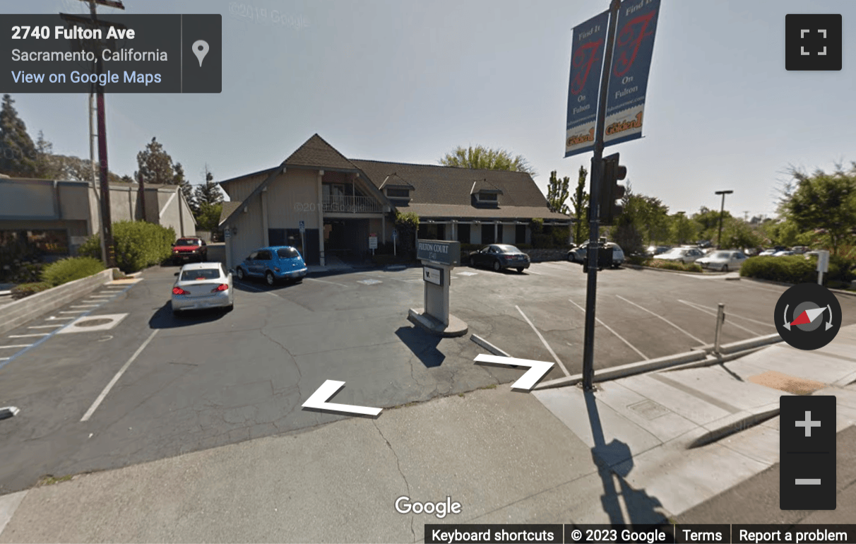 Street View image of 2740 Fulton Ave. , Sacramento, California, USA