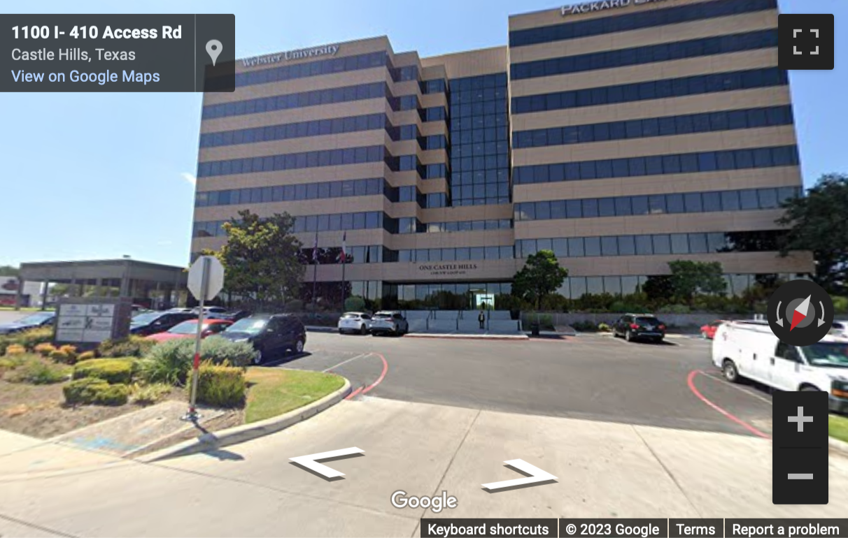 Street View image of 1100 NW Loop 410, Suite 700, San Antonio, Texas, USA
