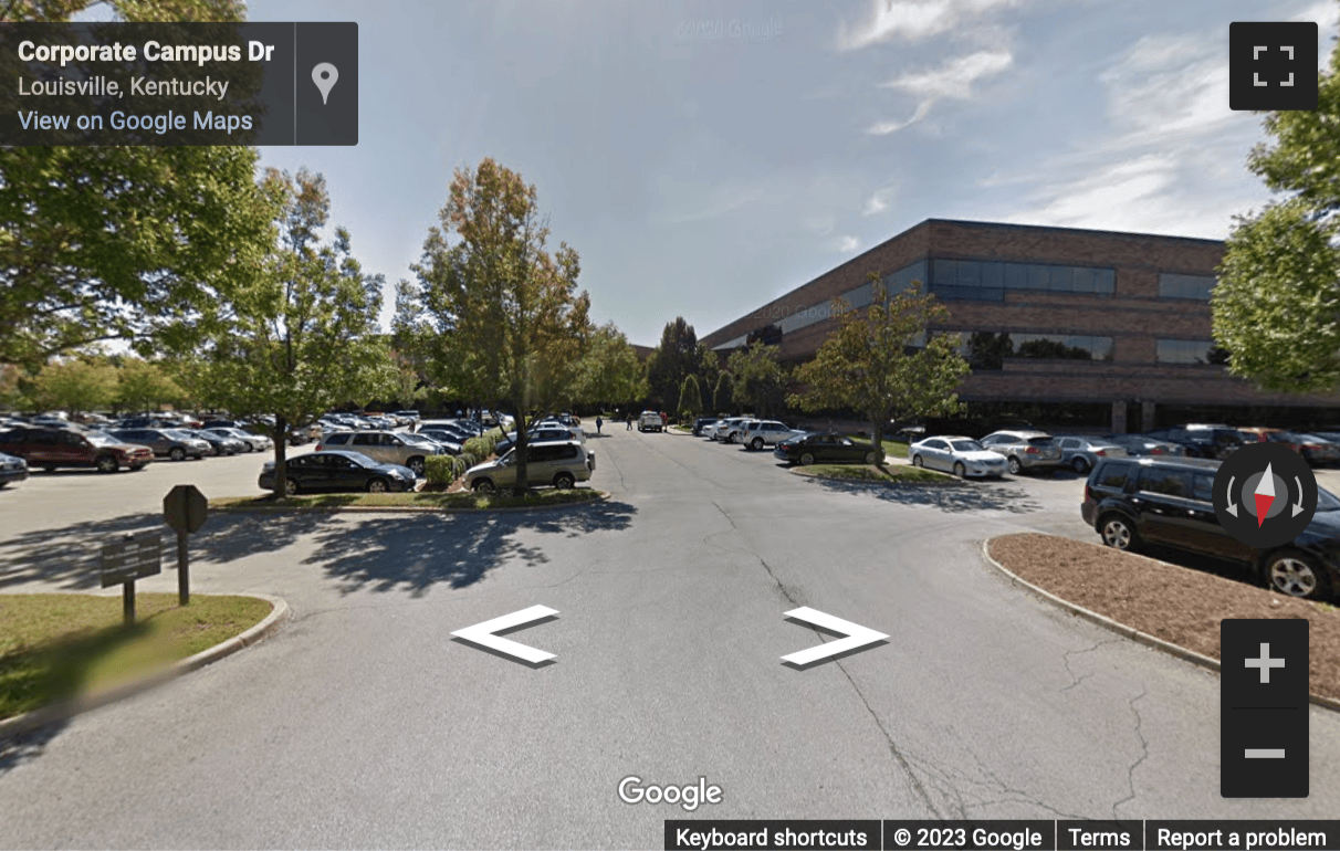 Street View image of 9900 Corporate Campus Drive, Suite 3000, Louisville, Kentucky, USA