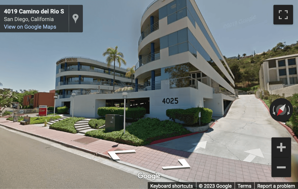 Street View image of 4025 Camino Del Rio South, Suite 300, Mission Valley Offices, San Diego