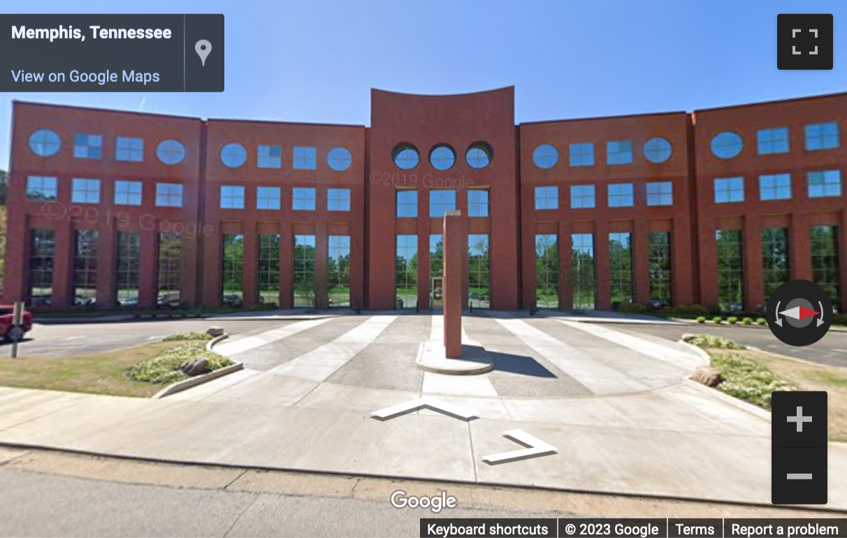 Street View image of 1661 International Place Drive, Suite 400, Memphis, Tennessee, USA