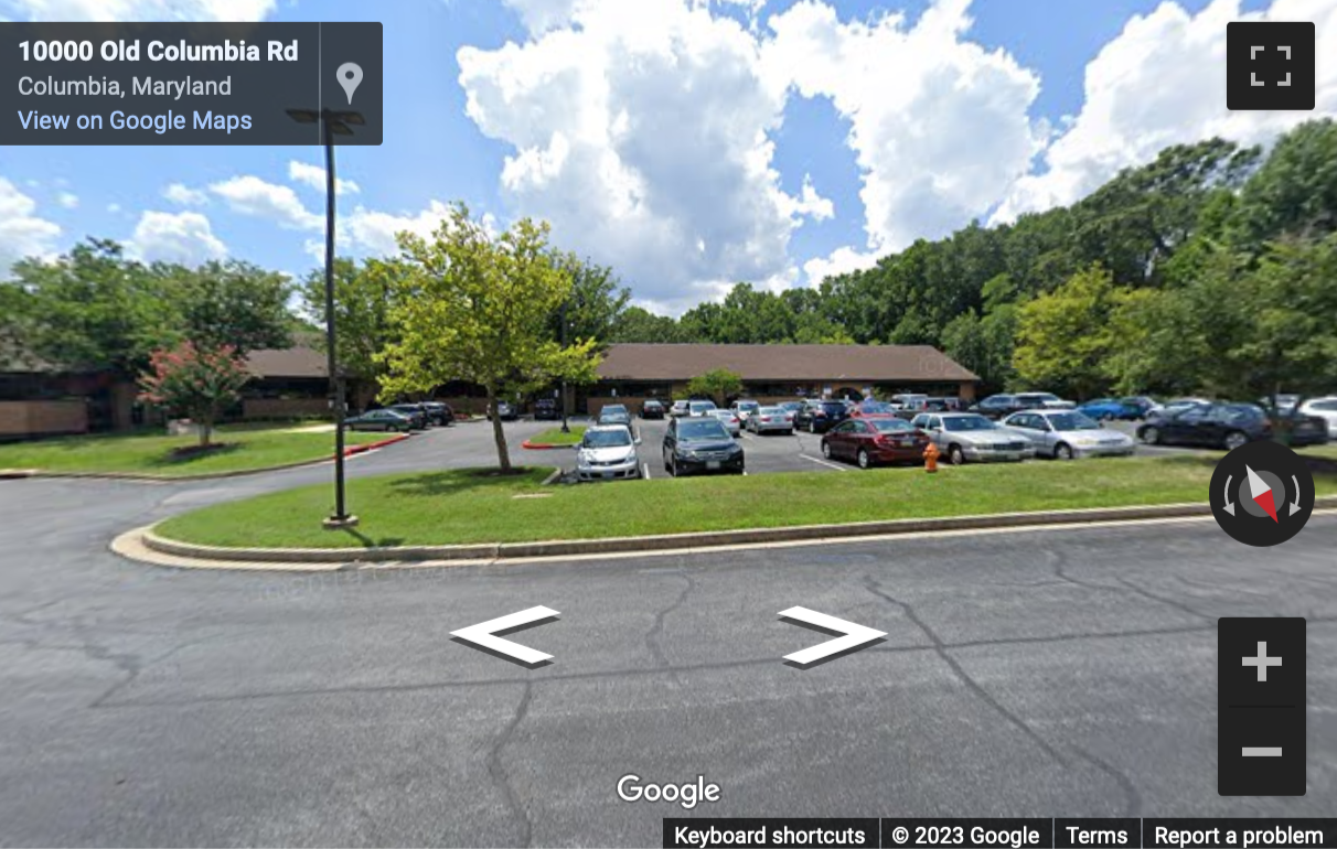 Street View image of 10015 Old Columbia Road, Suite B215, Columbia, Maryland, USA