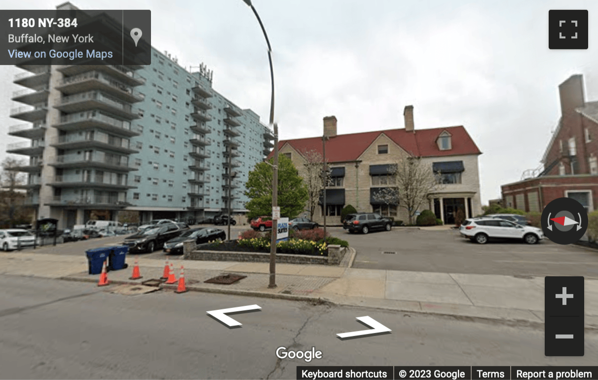 Street View image of 1207 Delaware Avenue, Chapin Mansion, Buffalo, New York State, USA