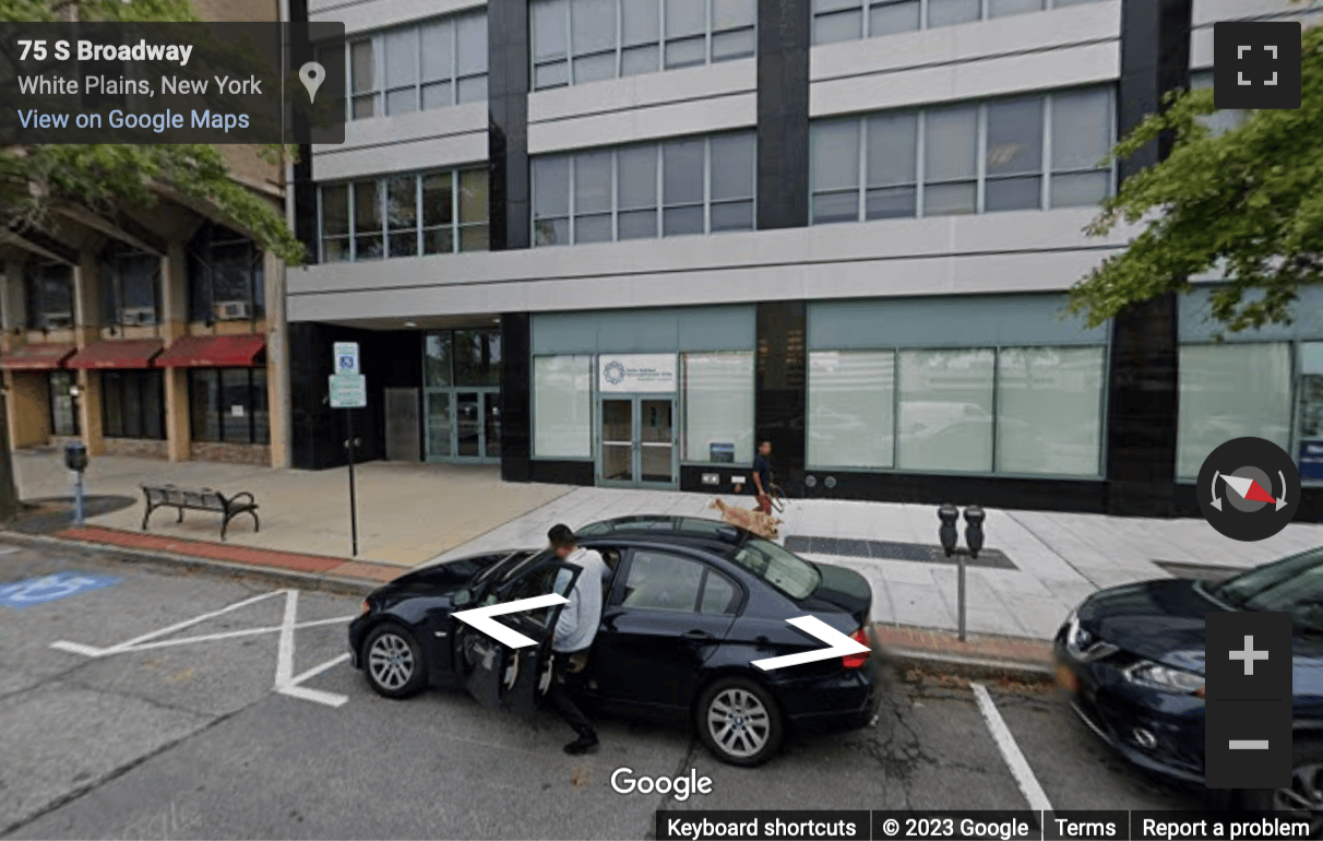 Street View image of 75 South Broadway, 4th Floor, White Plains, New York State, USA