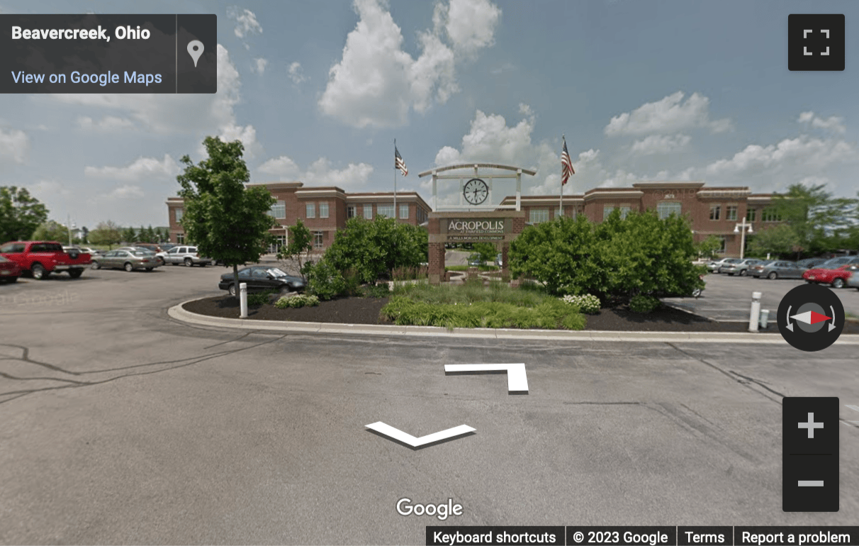 Street View image of 2661 Commons Boulevard, Beavercreek, Ohio, USA