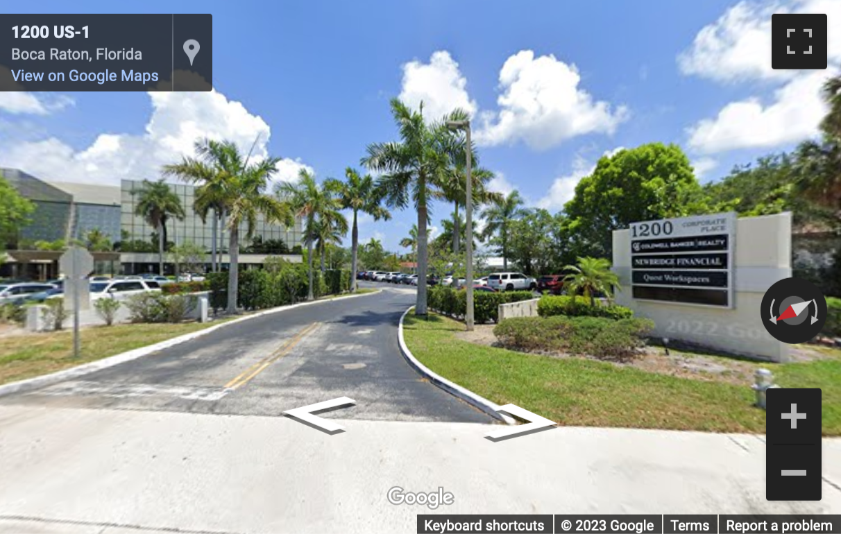 Street View image of 1200 North Federal Highway, Suite 200, Boca Raton, Florida, USA