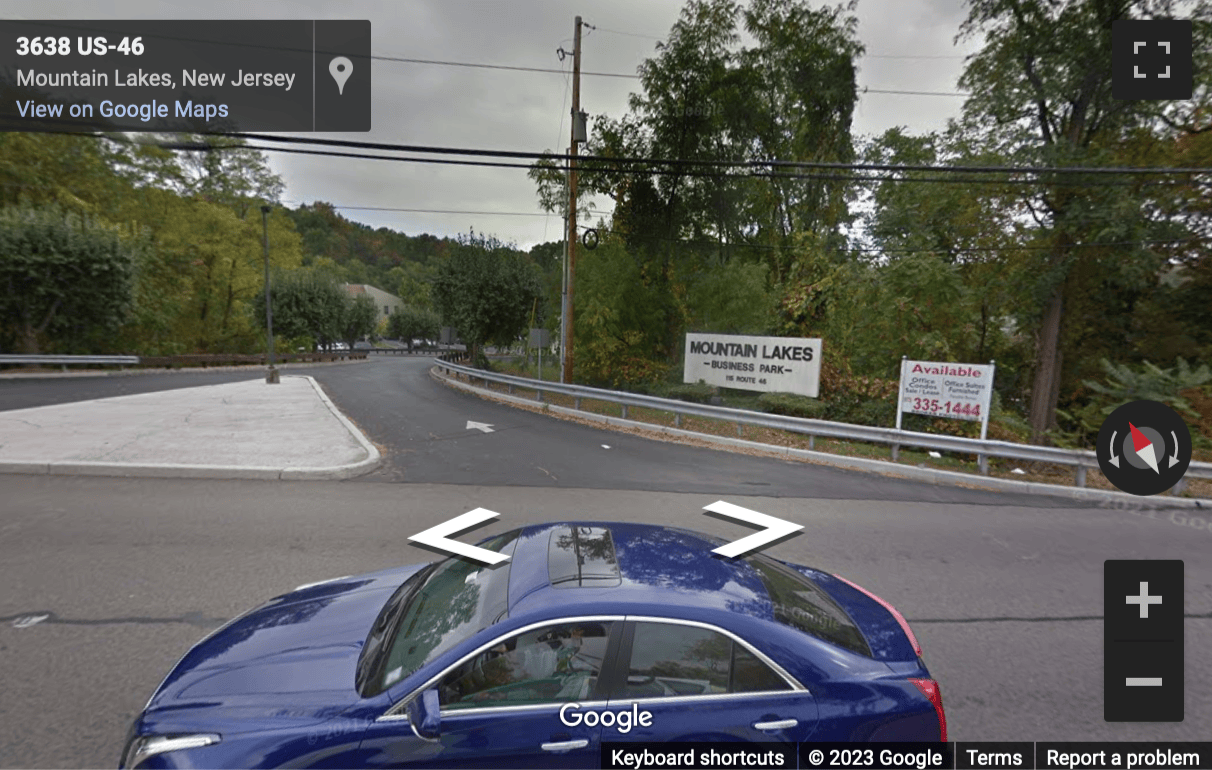 Street View image of 115 Route 46, Suite F1000, Mountain Lakes, New Jersey, USA